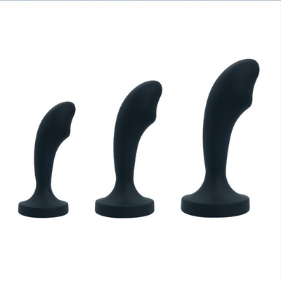Special Shaped Strong Medical Grade Silicone Anal Toys Butt Toys With Round Crystal Diamond Adult Toys