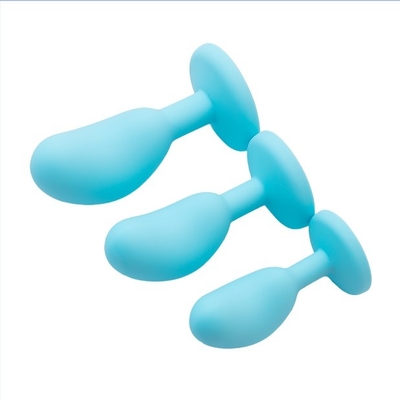 Hot Selling Strong Curved Silicone Anal Toys With Round Crystal Diamond Prostate Stimulator For Men