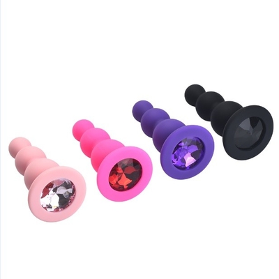3 Beads Pleasure Toys Anal Plugs Toys Make It Easy For Anal Paly Beginner To Feel Happy Experience