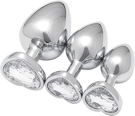 Cool Rainbow Color Metal Insert Anal Toys Butt Plugs Inspiring Men Women Pleasurement