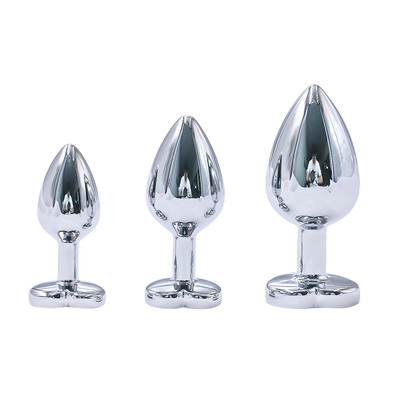 Cool Rainbow Color Metal Insert Anal Toys Butt Plugs Inspiring Men Women Pleasurement