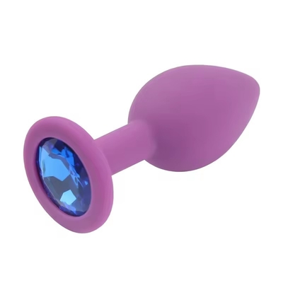 Experience The Silicone Anal Toys With 1 Inch Diameter Butt Plugs 24g Weight