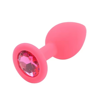 Experience The Silicone Anal Toys With 1 Inch Diameter Butt Plugs 24g Weight