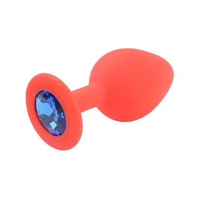Experience The Silicone Anal Toys With 1 Inch Diameter Butt Plugs 24g Weight