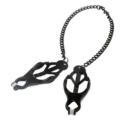 Smooth Experience Nipple Clamps Butterfly Shape With Moderate Clamp Pressure
