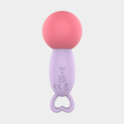 A mini vibrating massage wand for female adult sensual sex toys
