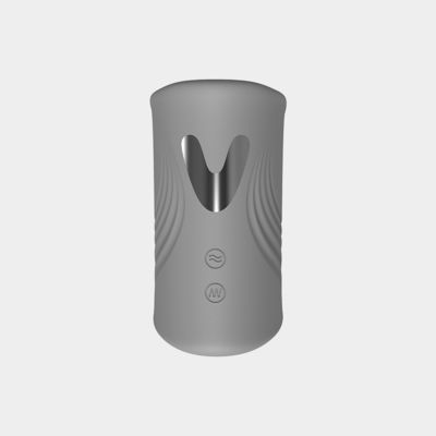 Full silicone pating/vibrating male masturbator for men, Male sex toys