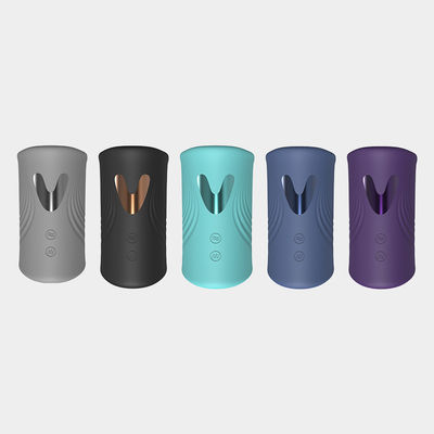 Full silicone pating/vibrating male masturbator for men, Male sex toys