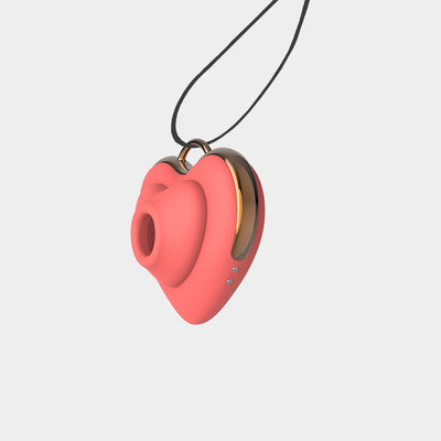 Sucking/ Patting 2 in 1 Love Necklace Vibrator, Female clitoral stimulation sex toys