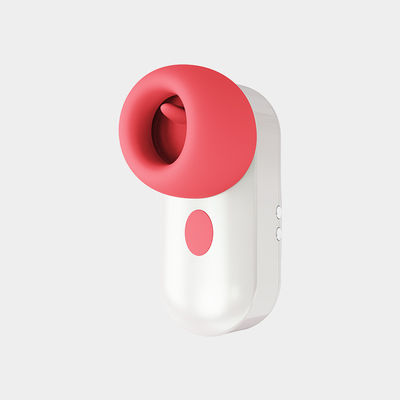 2 IN 1 Tongue Licking/Sucking Earphone Vibrator, Female clitoral stimulation sex toys