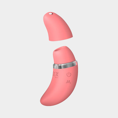 2 IN 1 Patting/Sucking Moon Vibrator, Female clitoral stimulation sex toys