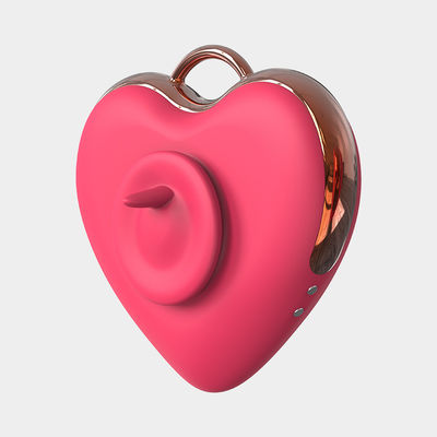 Sucking/ Tongue Licking 2 IN 1 Love Necklace Vibrator, Female clitoral stimulation sex toys