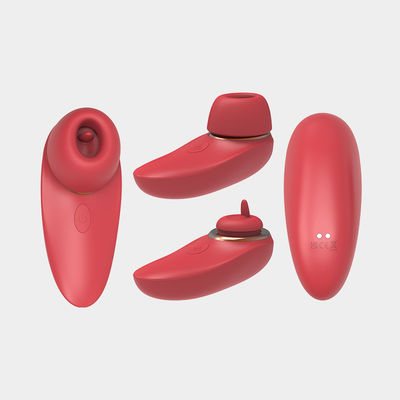 Sucking/ Tongue Licking 2 IN 1 Shoulder Sucking Vibrator, Female clitoral stimulation sex toys