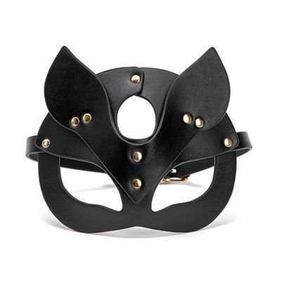 Cosplay RPG, PVC mask, metal anal plug sex toys