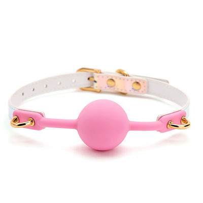 Silicone sex mouth ball, colourful mouth ball for SM play