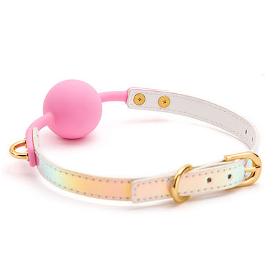 Silicone sex mouth ball, colourful mouth ball for SM play