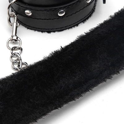 Handcuffs, leg shackles, cross-buckle, SM bondage 3 in 1