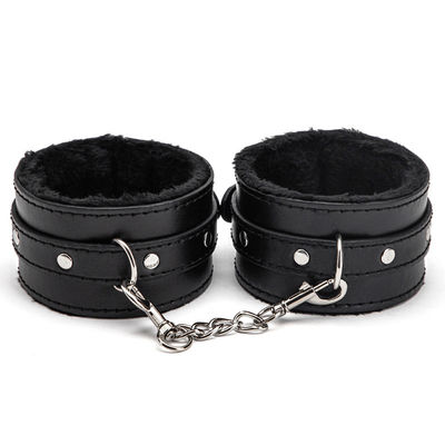 Handcuffs, leg shackles, cross-buckle, SM bondage 3 in 1