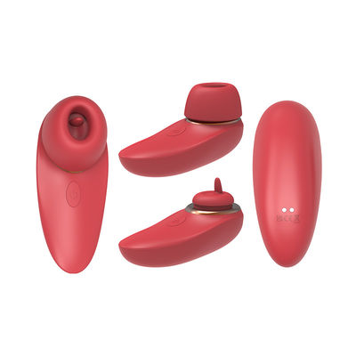 Sucking/ Tongue Licking 2 IN 1 Shoulder Sucking Vibrator, Female clitoral stimulation sex toys