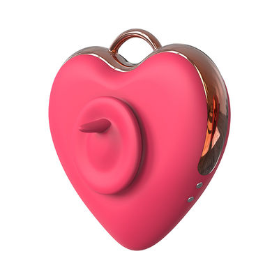 Sucking/ Tongue Licking 2 IN 1 Love Necklace Vibrator, Female clitoral stimulation sex toys