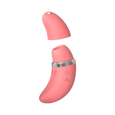 2 IN 1 Patting/Sucking Moon Vibrator, Female clitoral stimulation sex toys