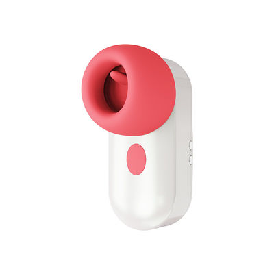 2 IN 1 Tongue Licking/Sucking Earphone Vibrator, Female clitoral stimulation sex toys