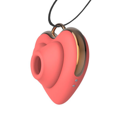 Sucking/ Patting 2 in 1 Love Necklace Vibrator, Female clitoral stimulation sex toys