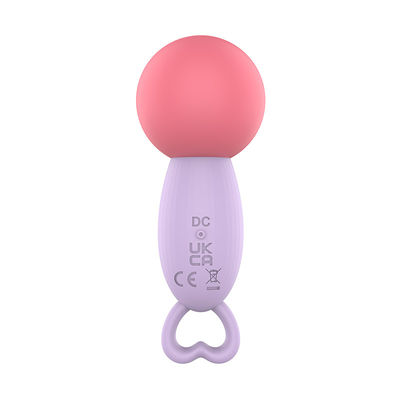 A mini vibrating massage wand for female adult sensual sex toys