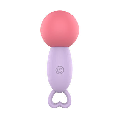 A mini vibrating massage wand for female adult sensual sex toys