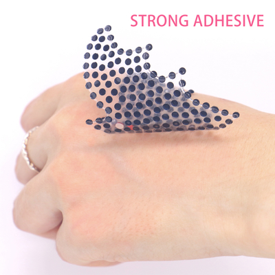 Black disposable diamond decorated sticker - Bat pattern