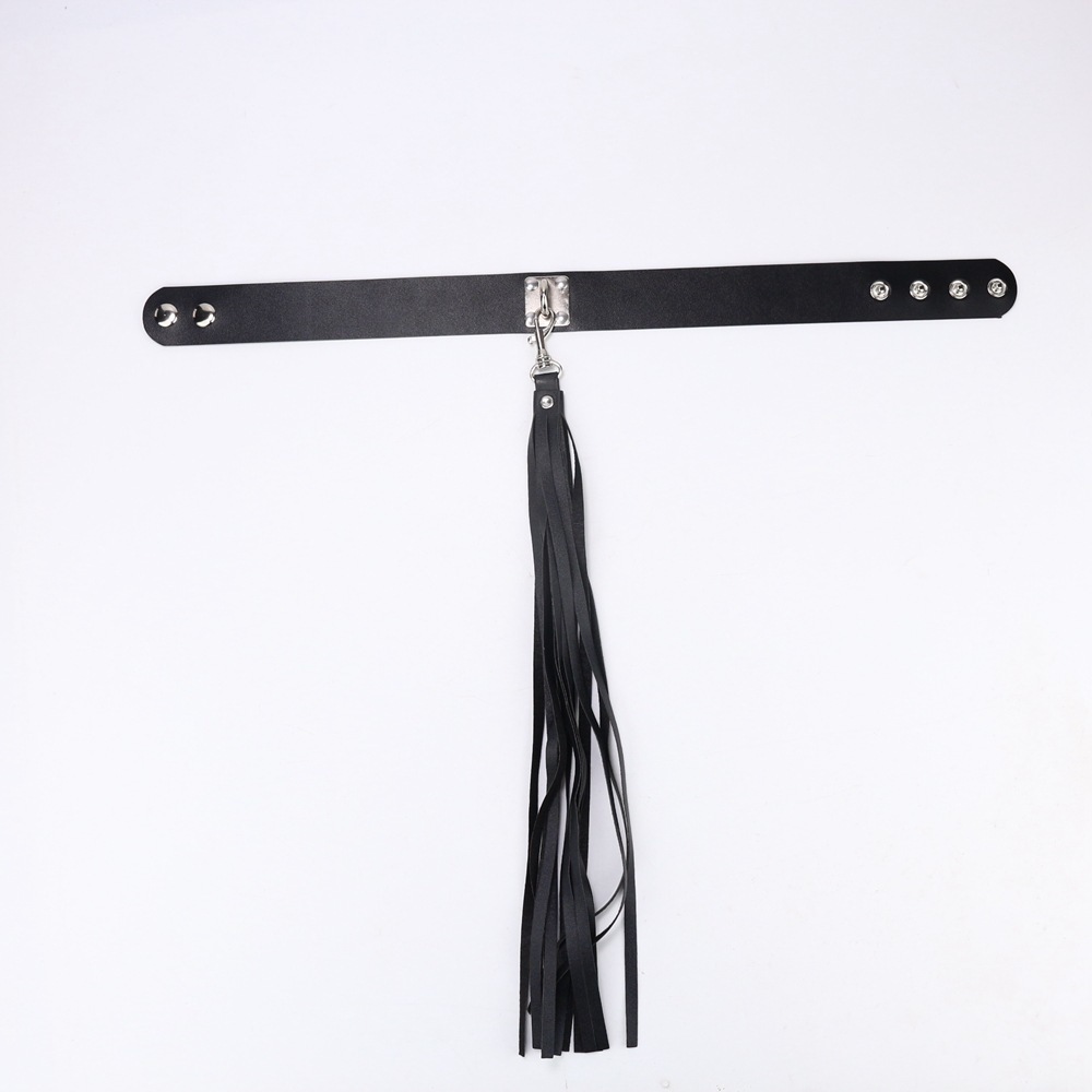 Boundless Leather Collar and Leash - single layer