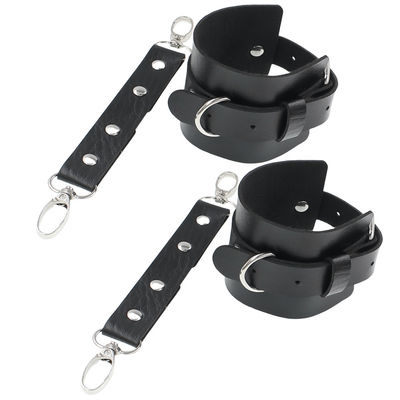 Punk Style PU Leather Wrist Cuffs, White