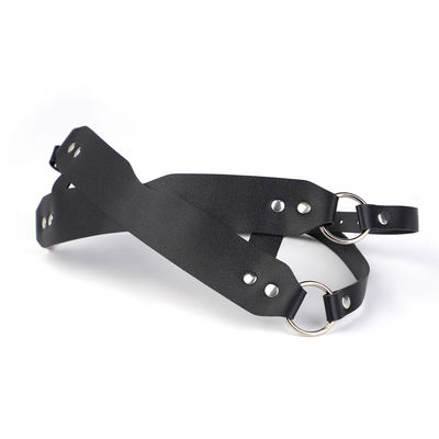 ​PU Leather Cross Strap Blindfold