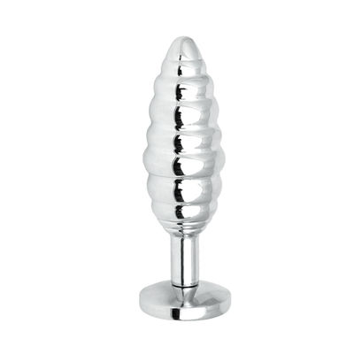 Threaded Anal Plug with Rhinestones