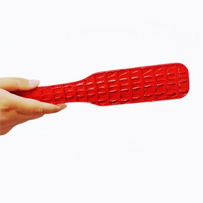 Crocodile-Print BDSM Paddle - for Spanking & Sensation Play