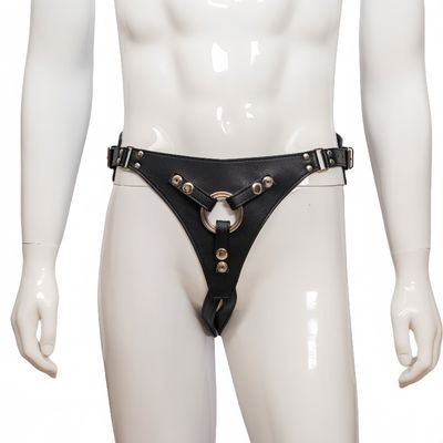 Adjustable Sexy Faux PU Leather Strapon Harness