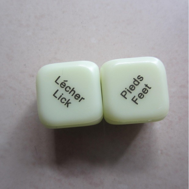 25mm Glow In The Dark Dices Game Dices Accessories Phosphorescent Dice For Lovers Roleplay Games