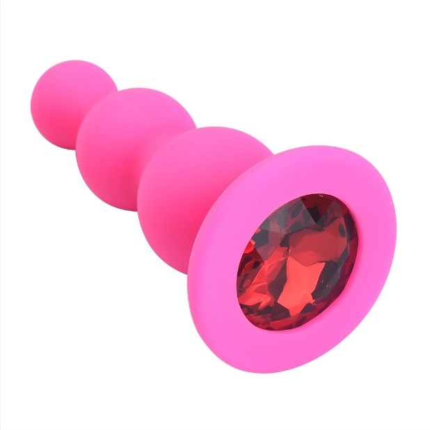 3 Beads Pleasure Toys Anal Plugs Toys Make It Easy For Anal Paly Beginner To Feel Happy Experience