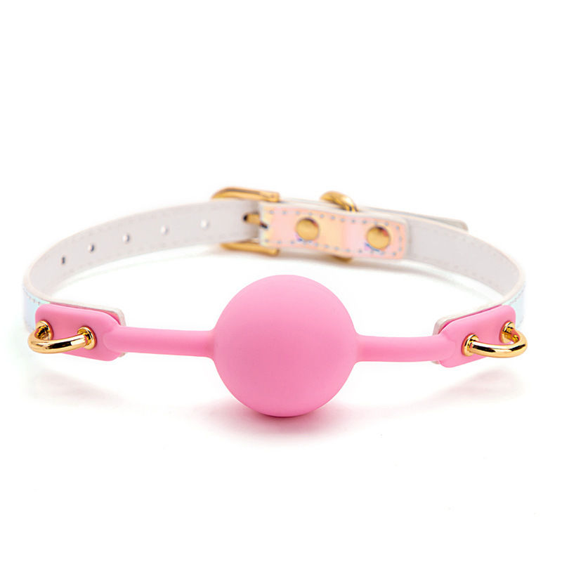 Silicone sex mouth ball, colourful mouth ball for SM play